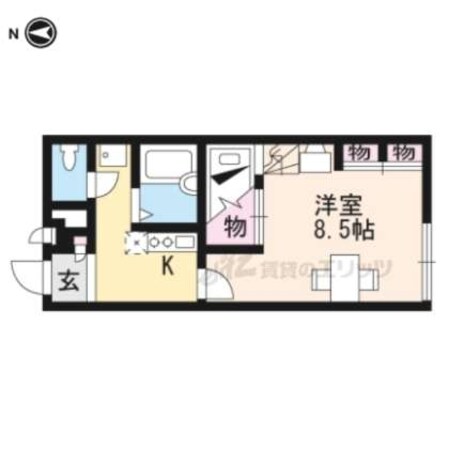 レオパレス伊吹の物件間取画像